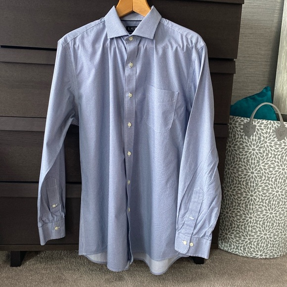 Lauren Ralph Lauren Other - Lauren by Ralph Lauren dress shirt 16.5in slim fit blue & white. Like new condit